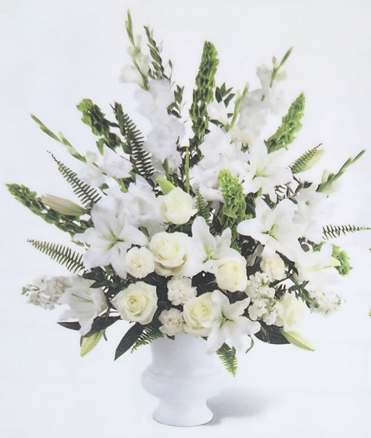 Sympathy Basket – Fresh Sympathy Flower Basket Arrangement