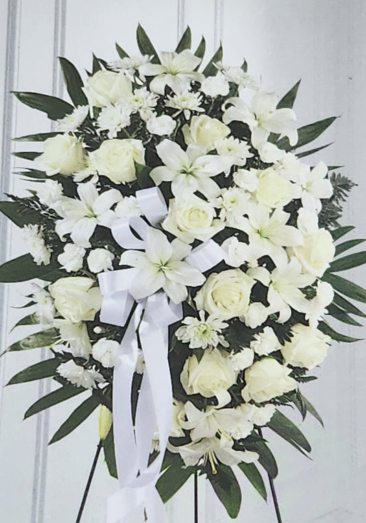 Sympathy Sprays – Funeral Standing Spray Flower Arrangements