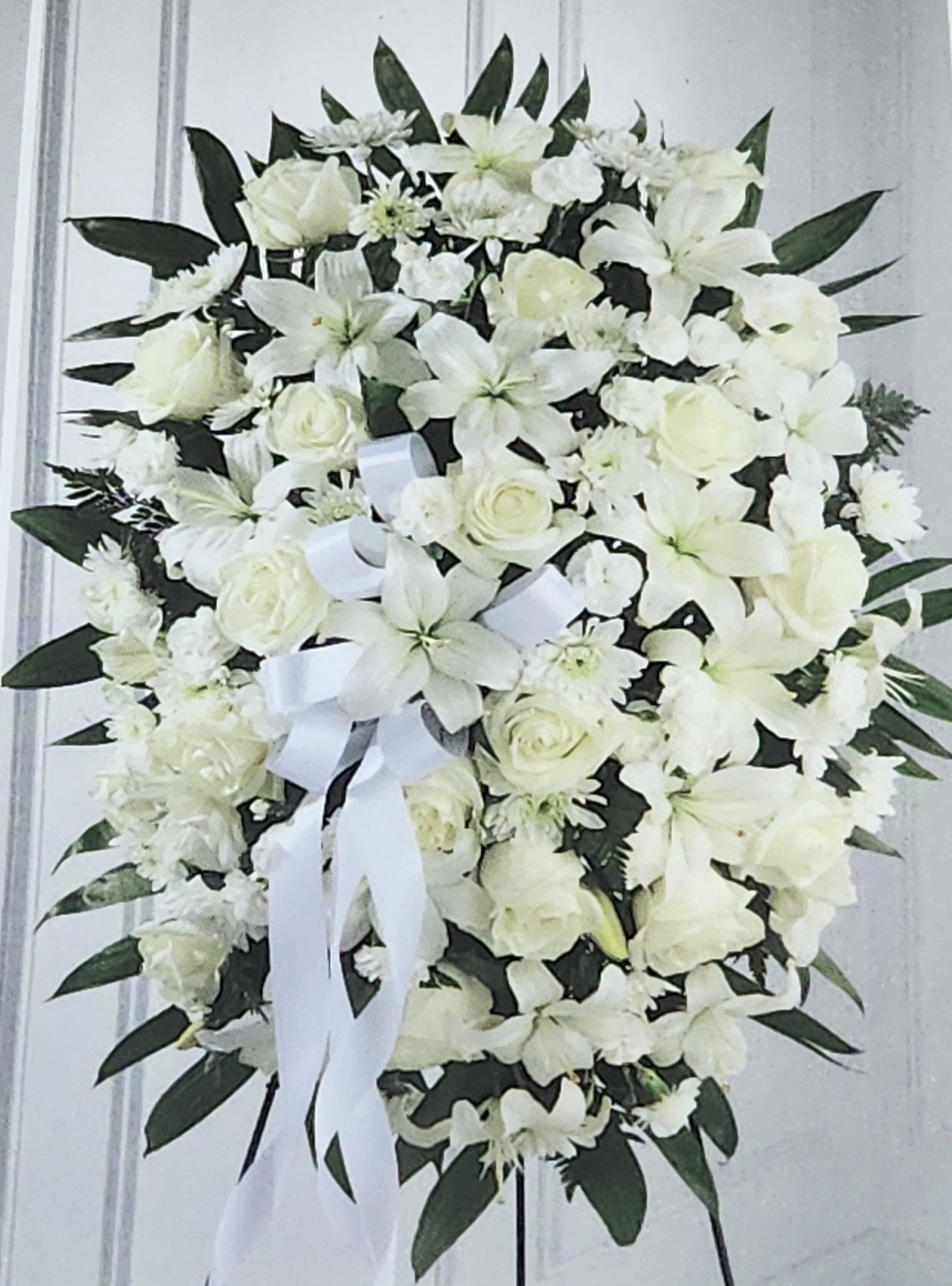 Sympathy Sprays – Funeral Standing Spray Flower Arrangements