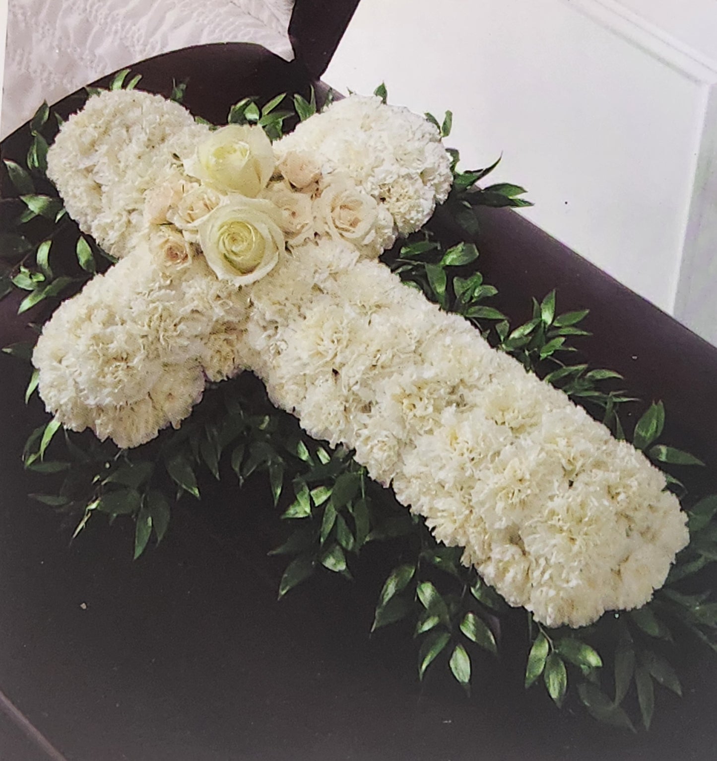 Sympathy Cross & Specialty Funeral Flowers – Custom Memorial Tribute