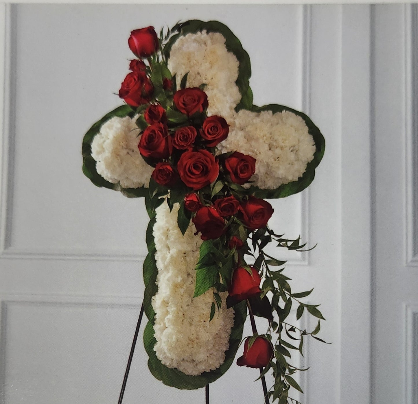 Sympathy Cross & Specialty Funeral Flowers – Custom Memorial Tribute