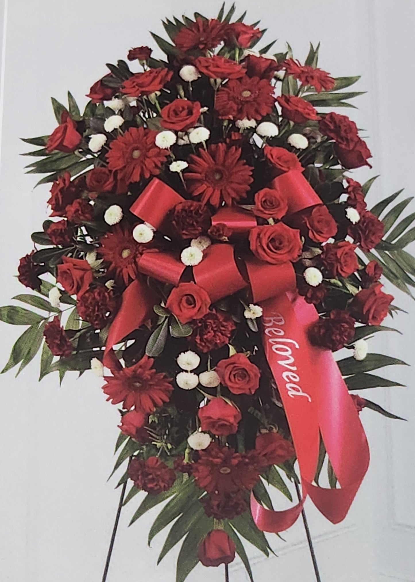 Sympathy Sprays – Funeral Standing Spray Flower Arrangements