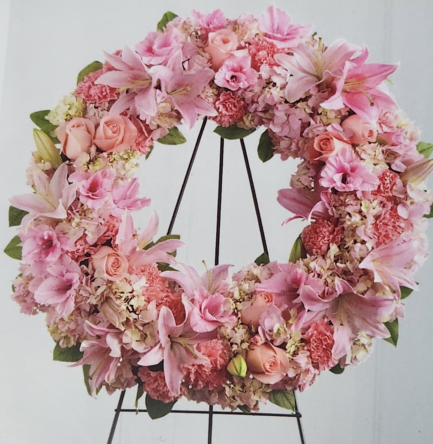 Sympathy Wreath – Elegant Funeral Wreath Flower Tribute