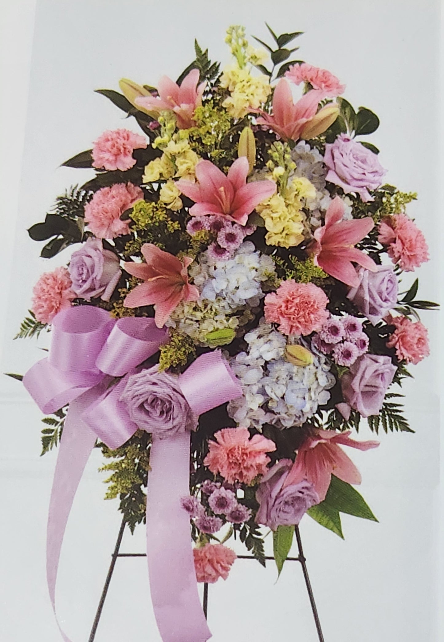 Sympathy Sprays – Funeral Standing Spray Flower Arrangements
