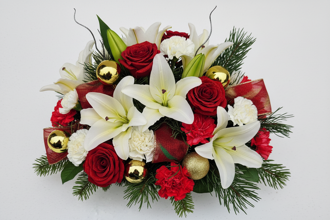 Winter Flowers & Christmas Centerpieces – Holiday Floral Arrangements